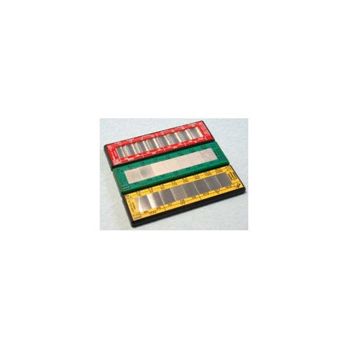 Rubert 115 Surface Grinding Comparator Description : Rubert Surface Grinding Comparator Number of patches : 8 Range of Roughness Ra Micro Inch : 1-125 micro" Range of roughness Ra in microns : 0.025-3.2 microns N-groups : 1-8