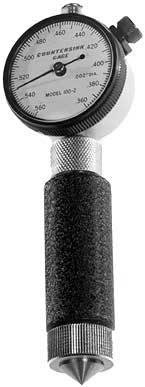 BARCOR 90-0M Countersink Gauge 90 deg range 0.5-4mm
