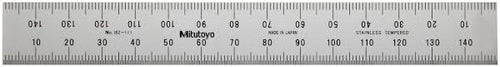Metric Steel Rule, Wide Rigid Rule, 150mm 182-111