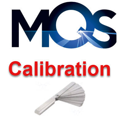 Calibration of Feeler Gauge priced per leaf UKAS C184D1