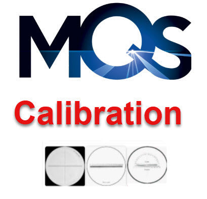 Calibration of Scales Glass Reticles 15 Points UKAS C183D2