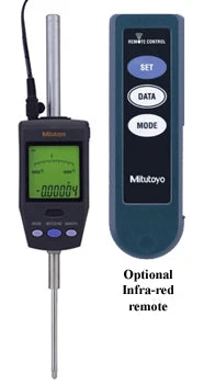 Digital Indicator High Accuracy ID-H,  60.9mm/2.4 BS AC-Adapter, .0005mm/.00002" 543-564E
