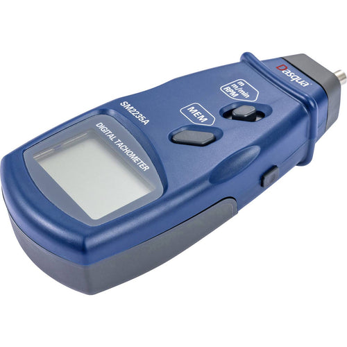 1030-2056 DIGITAL TACHOMETER [CONTACT]  0.5~19999 RPM,0.05~1999.9 M/MIN, 0. 05~99999 M,RESOLUTION: 0.1 RPM (0. 5~999.9RPM),1 RPM (ABOVE 1000RPM