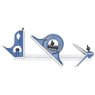 Dasqua 1012-2010 Combination square set Product size (length): 352 mm 4-piece  2278-180