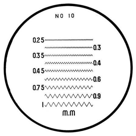 Reticle No. 10 183-111