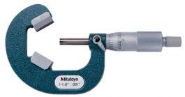 Mitutoyo 3 Flute V-Anvil Micrometer 1-1.6
