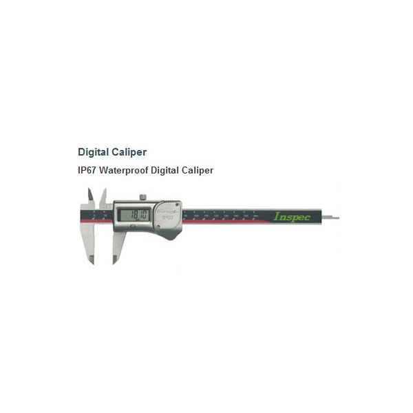 Inspec  Digital Caliper 0-150mm/0-6" IP67 110-801