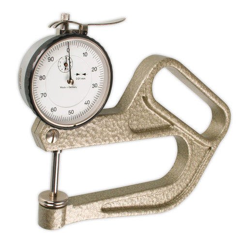 Käfer J100 (0.01mm) Dial Thickness Gauge 0-10mm Throat 100mm