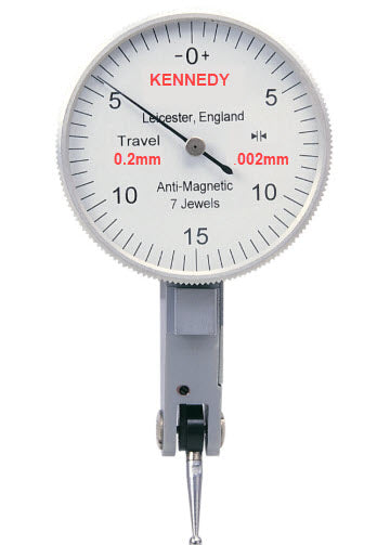 Kennedy Lever tye indicator 30040 .002mm  x 0.2mm 40 mm face 300-804