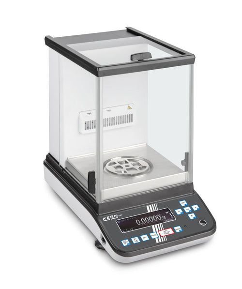 Kern ABP Premium Analytical Balance ABP 100-4M, Range 120g Reading 0.1mg,  Pan size 91mm diameter