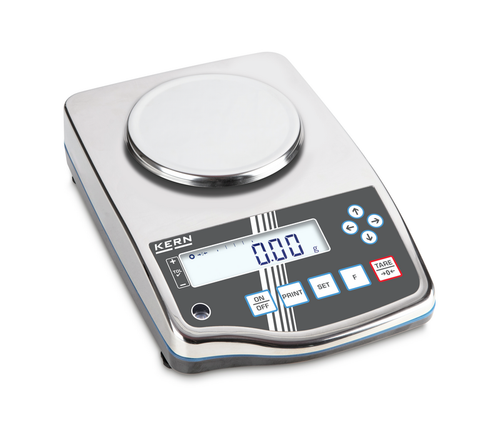 Kern PWS Laboratory Balance IP65 PWS 800-2 Range 820g Resolution 0.01g Pan size Ø 140mm