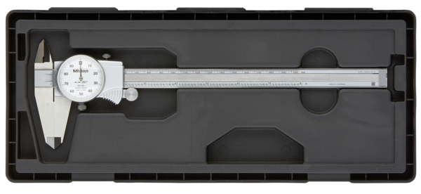Mitutoyo Dial Caliper, Silver Cover Type 0-8", 0,001", 0,1"/rev., Inch 505-743