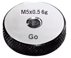 Metric Thread Ring Gauges (Go) Code No P9024-G5-2 Size M5x0.5