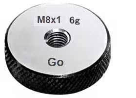 Metric Thread Ring Gauges (Go) Code No P9024-G8-2 Size M8x1 With UKAS Certificate of Calibration