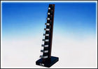MMI-10 Micrometer Checker on a stand Metric 10-piece Set 2.5, 5.1, 7.7, 10.3, 12.9, 15.0, 17.6, 20.2,22.8 & 25.0 mm
