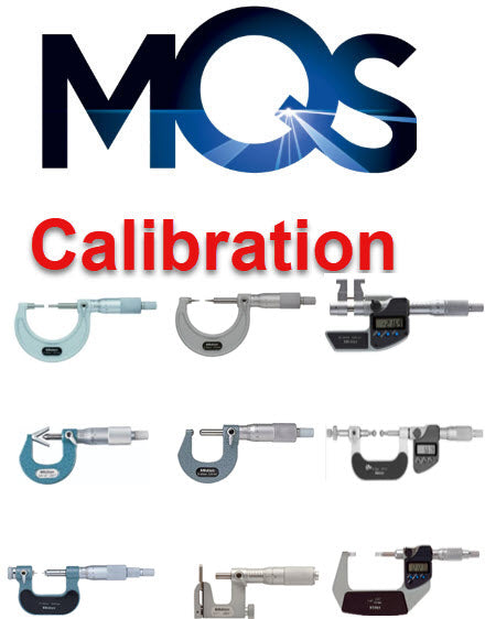 Calibration of Spline Micrometer Excluding Setting Rod UKAS C111D1