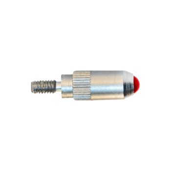 Mitutoyo 120050 Sapphire 3mm Ball Contact Point Product Code: 120050 MFGID: 120050 Brand: Mitutoyo  Ball Diameter: .118"/3mm  Length: 15mm