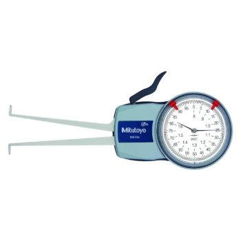 Mitutoyo Metric Internal Dial Caliper Gauge .8-1.6" x .0002" 209-354
