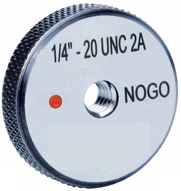 UNC Ring Gauge Class 2A (No-Go) Size 7/16-14UNC Code Number P9028-N7/1614 With UKAS Certificate of Calibration (Copy)