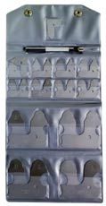 MHC 615-4017 Radius gauge set 17 peces Range 1/64-17/64" By 64ths with holder