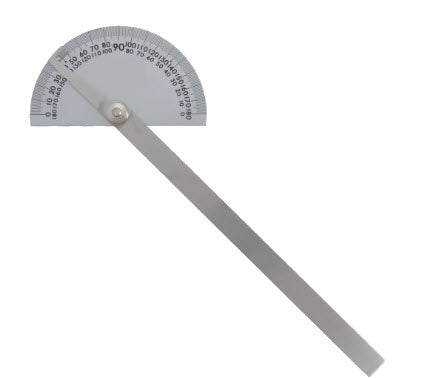 LTF Protractor 02426 240mm grad .1mm