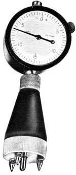 BARCOR Rivet Gauge Model 1300 .005" x .001" MEASURES THE FLUSHNESS OF WELDS, RIVETS & SCREW HEADS