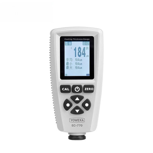 EC-770S Coating thickness Gauge 0-2000µ Accuracy 2% Res .01µ,  F & N