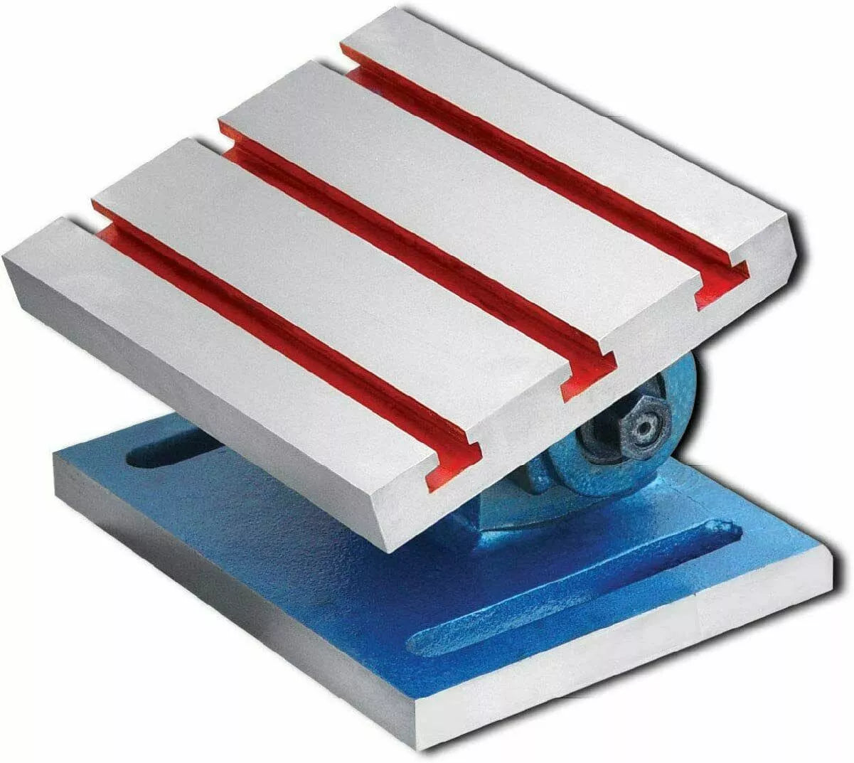 MHC 200-1310 Swivel Angle Plates Size : 10 x 12" , Height 8", T-Slot 1/2", Graduated for 90 degree tilt