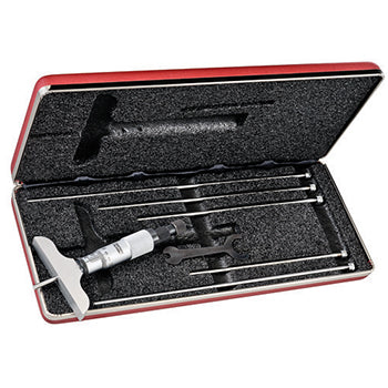 Starrett Mechanical Depth Micrometer Graduation: .01mm Range: 0-25mm Base Length: 63.5mm Code 440MZ-25RL