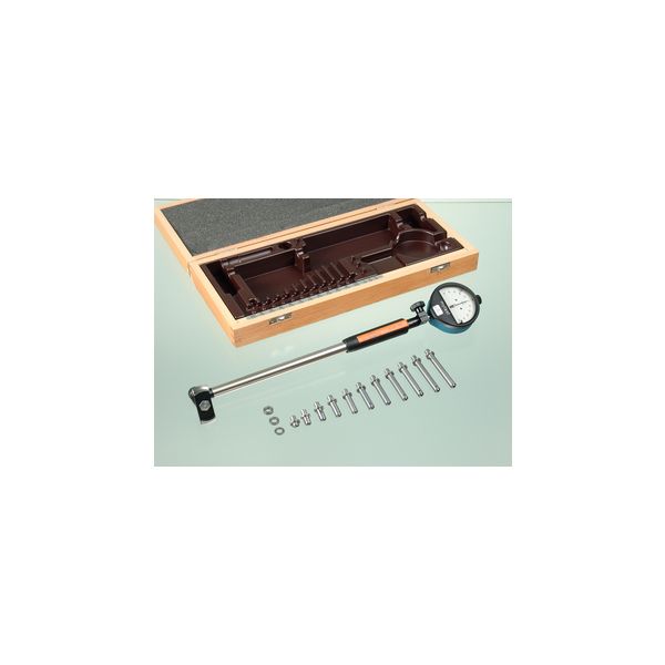 Schwenk Individual bore gauge 10200000 type SU Metric Range 8-12mm with carbide pins, Without Indicator. Measuring depth 100mm, 9 anvils