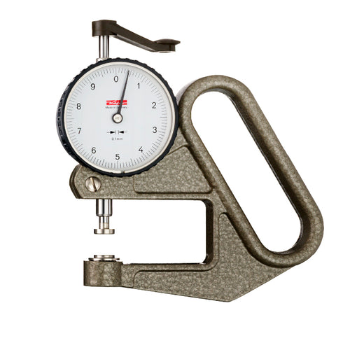 KAFER Dial Thickness Gauge K 50E - Reading: 0.1 mm Ball anvils for sheet metal