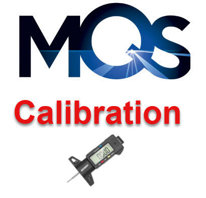Calibration Tire Depth Gauge Over 25 mm per scale UKAS