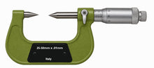 Borletti Micrometer  manufactured in Italy P-MAS-TV2 Pointed 20 degree 25-50mm graduation .01mm