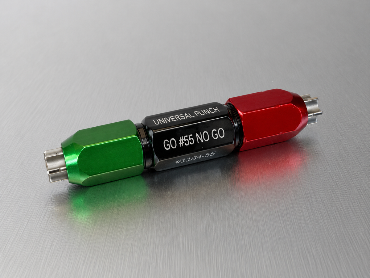 Universal Punch #1184 6-Lobe (TX) GO / NO-GO Gage
