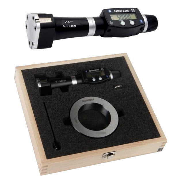 Bowers XT Digital Micrometer 3 Point 50-65mm XTD50i