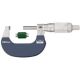 Mitutoyo 102-712 With Heat Shield Ratchet Thimble Micrometer, Ratchet Thimble, 1-2