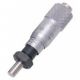 Mitutoyo Small Micrometer Head Fine spindle feed .1mm/rev, 5mm range 148-245 with clamp nut , Spherical, small thimble