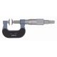 Mitutoyo 169-203 Disk Micrometer, Non-Rotating Spindle, Ratchet Stop, 0-1'' Range, 0.001'' Graduation, +/-0.00015''Accuracy 