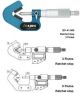 Inspec Vee Anvil micrometers 20-35mm x .01mm 3 flute 201-43-000