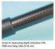 Schwenk 12300605, 160-800mm screw-in depth extension CFK 2000 mm long, tube-Ø 24 mm, Carbon Fibre