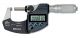 Mitutoyo 293-349-30 Coolant Proof LCD Micrometer, Ratchet Thimble, 0-1
