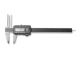 Bocchi Digital caliper with long points for internal measurements 955/01 45mm length jaws for measure inside measurement Resolution .01mm/.0005
