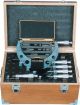 Mitutoyo 103-913-50 Outside Micrometer Set, Range 0-150mm , Graduation 0.01mm (6 Piece Set in wooden box)